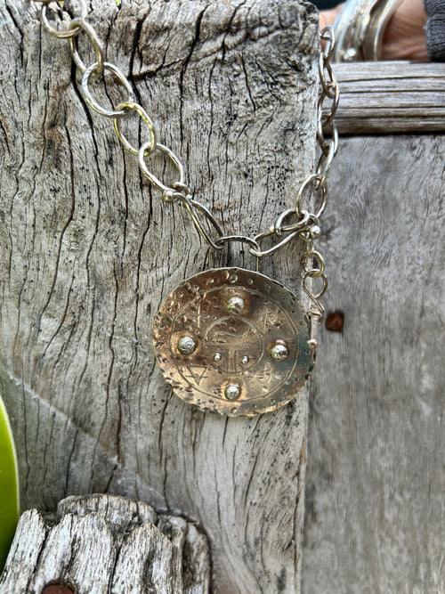 Earth Ancient Shield Pendant