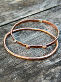 Rule of Three Bangle - Copper